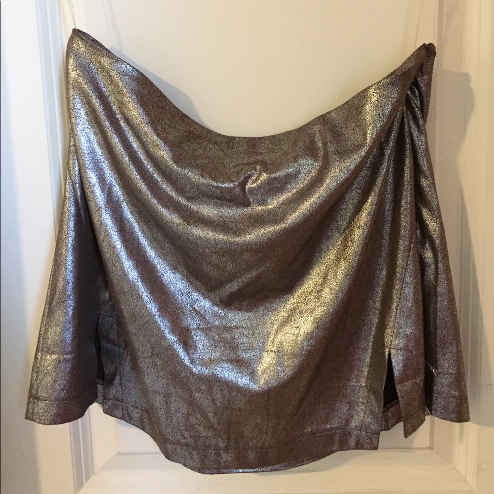 Mini skirt, zip up side Charlotte Russe